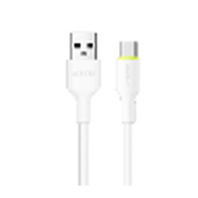 ACE-TEK USB to USB-C Cable 1m – White