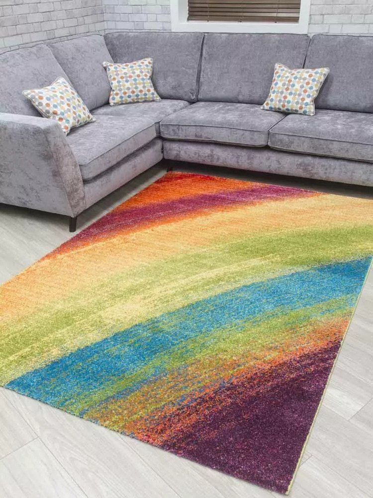 Candy Multicoloured Spectrum Rugs