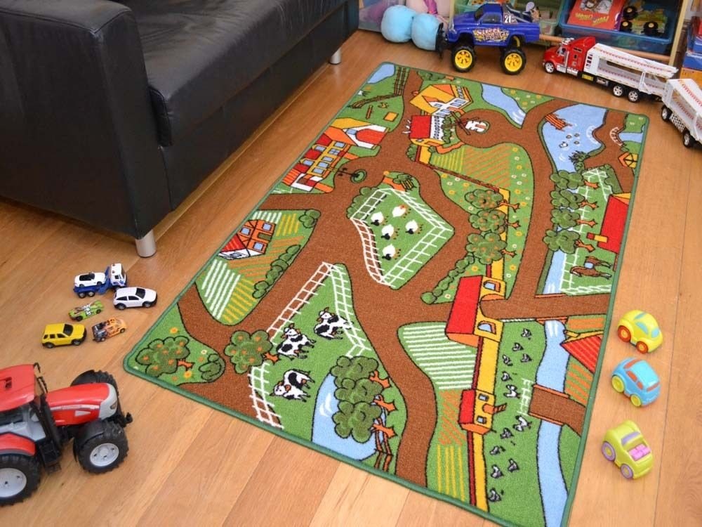 Children’s Farmyard Rug