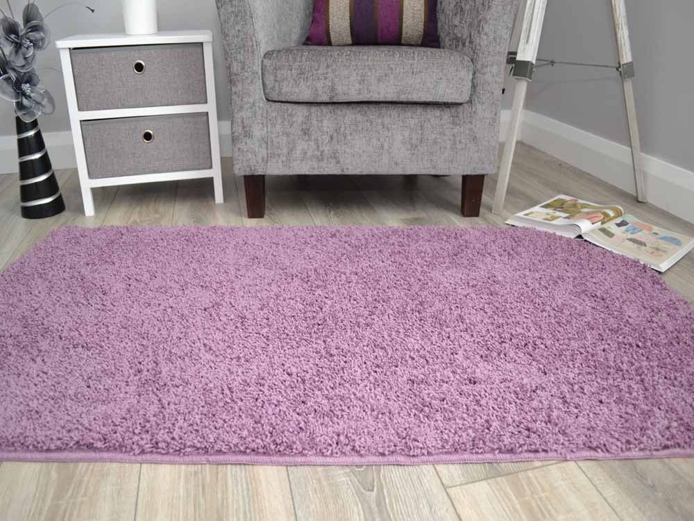 Heather Husky Thick Shaggy Machine Washable Rug (Shaggy Rugs)
