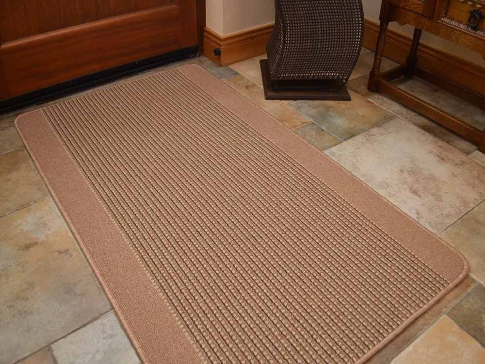Ravenna Beige Machine Washable Floor Rug