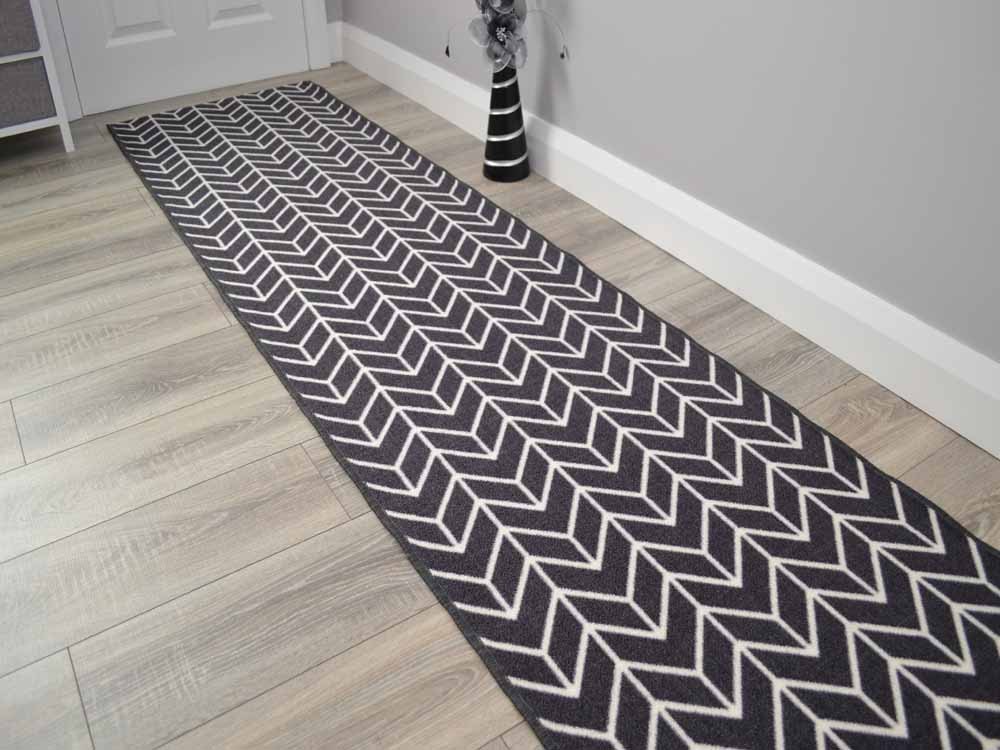 Riviera Herringbone Grey Cut To Length (Door Mats)