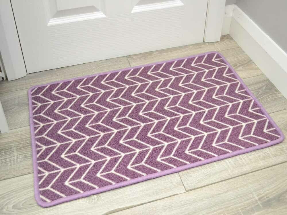 Riviera Herringbone Mauve (Door Mats)