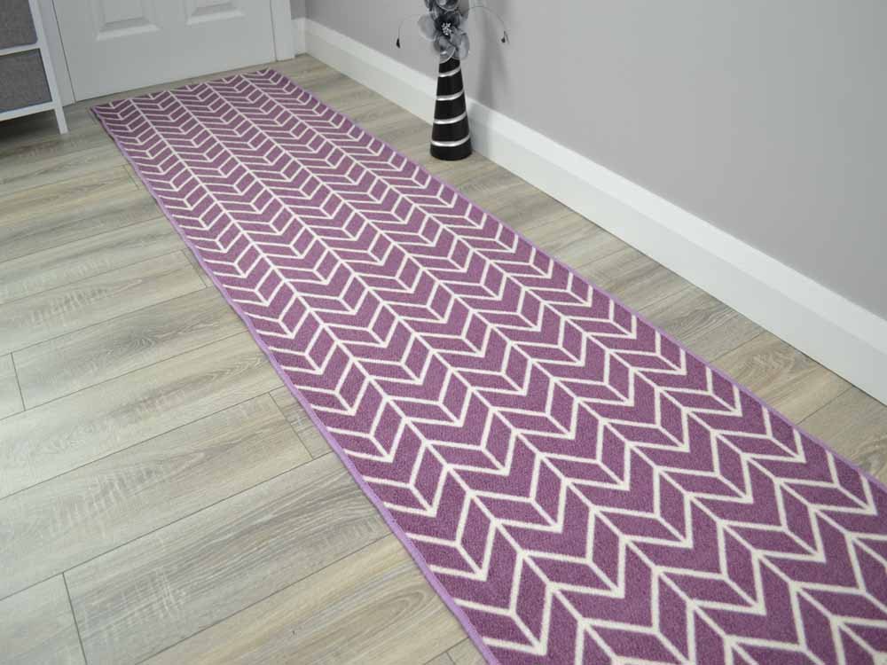 Riviera Herringbone Mauve Cut To Length (Door Mats)
