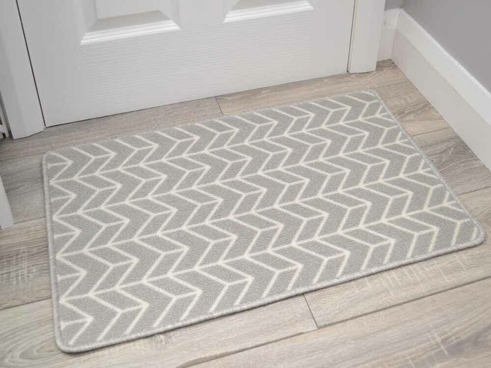 Riviera Herringbone Silver (Door Mats)