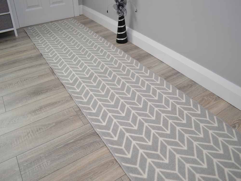 Riviera Herringbone Silver Cut To Length (Door Mats)