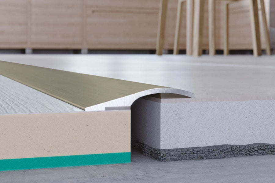 Aluminium Door Threshold Ramp Strip 26 MM x 0.93 M & 1.86 M Length Self Adhesive Anodised PRO26 (Door Thresholds - ER093) #2777
