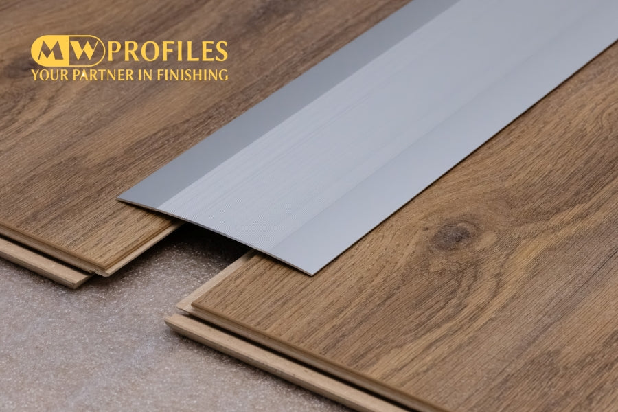 Self Adhesive Aluminium Door Threshold Strip 100 MM x 930 MM Length - DT100K (Door Thresholds - ER093) #2794