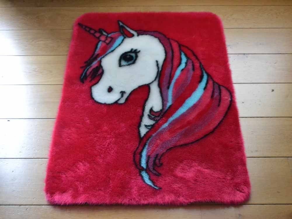 Kids Soft Unicorn Rug