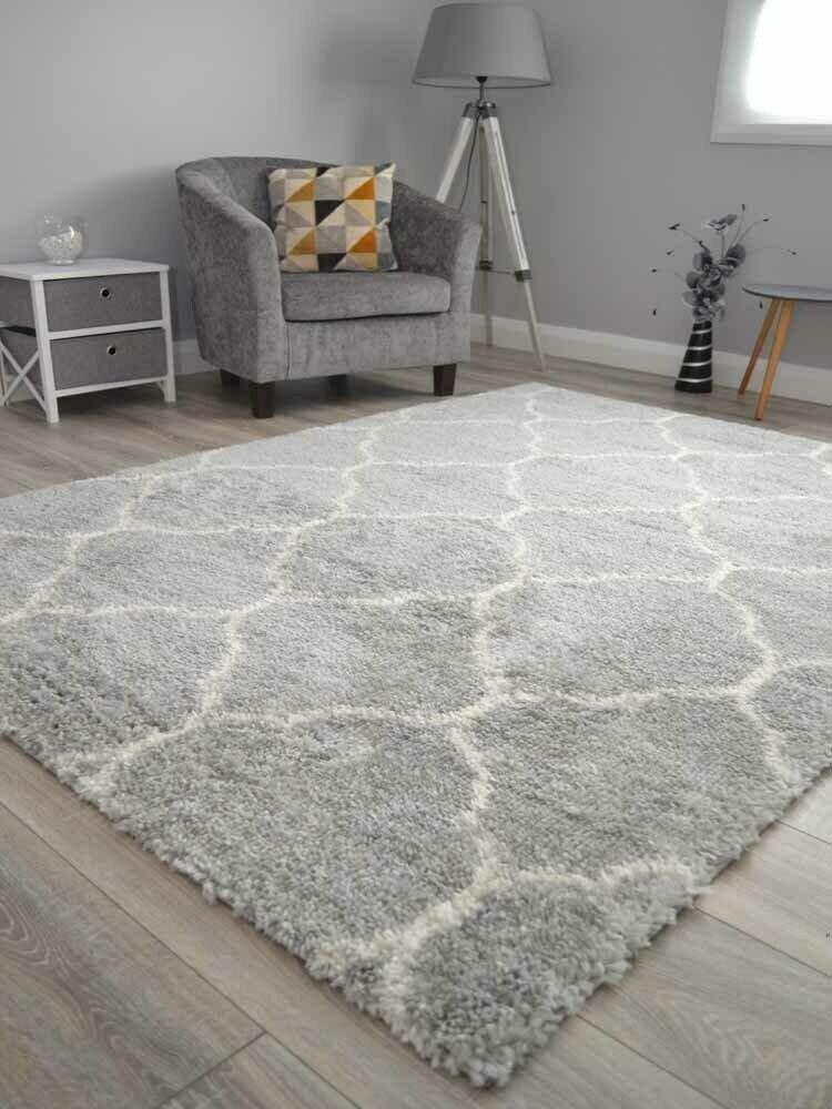 Matrix Silver Grey Cream Rug