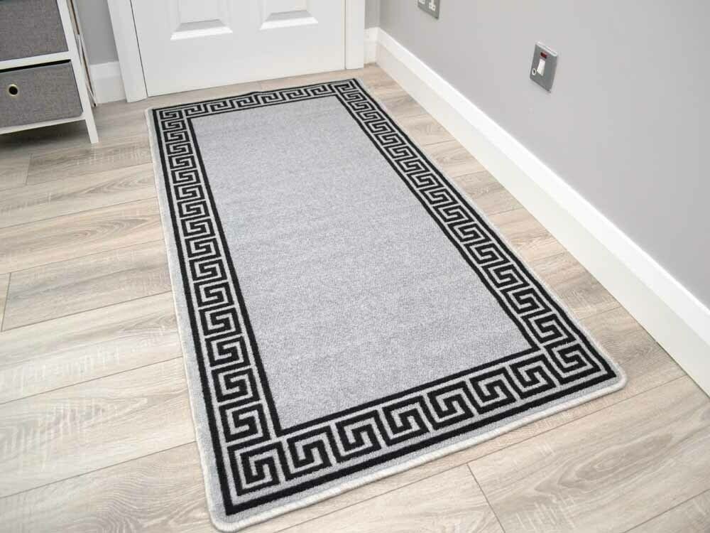 Milano Grey Greek Key