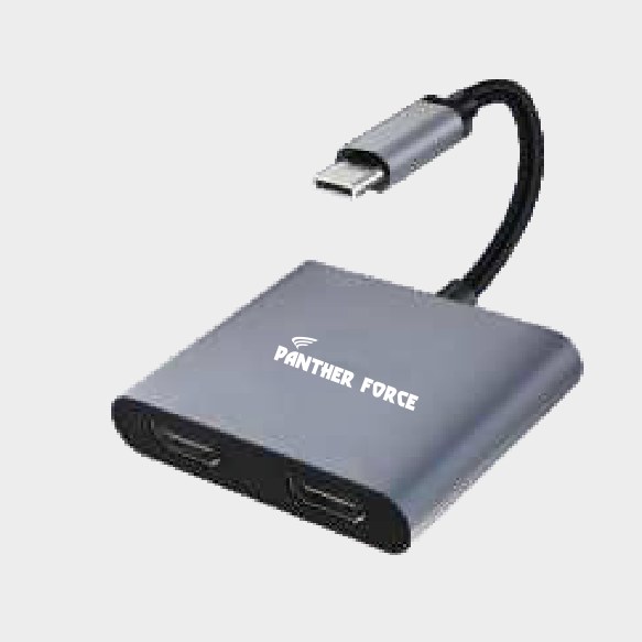 Panther Force 4-in-1 Adapter (HDMI + HDMI + USB 3.0 + PD 100W)
