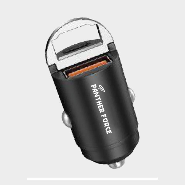 Panther Force Mini Cannon Type-C + USB-A 20W Car Charger