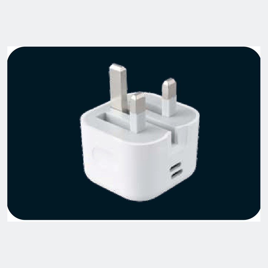 Panther Force 45W Folding Plug with 2 USB-C Ports