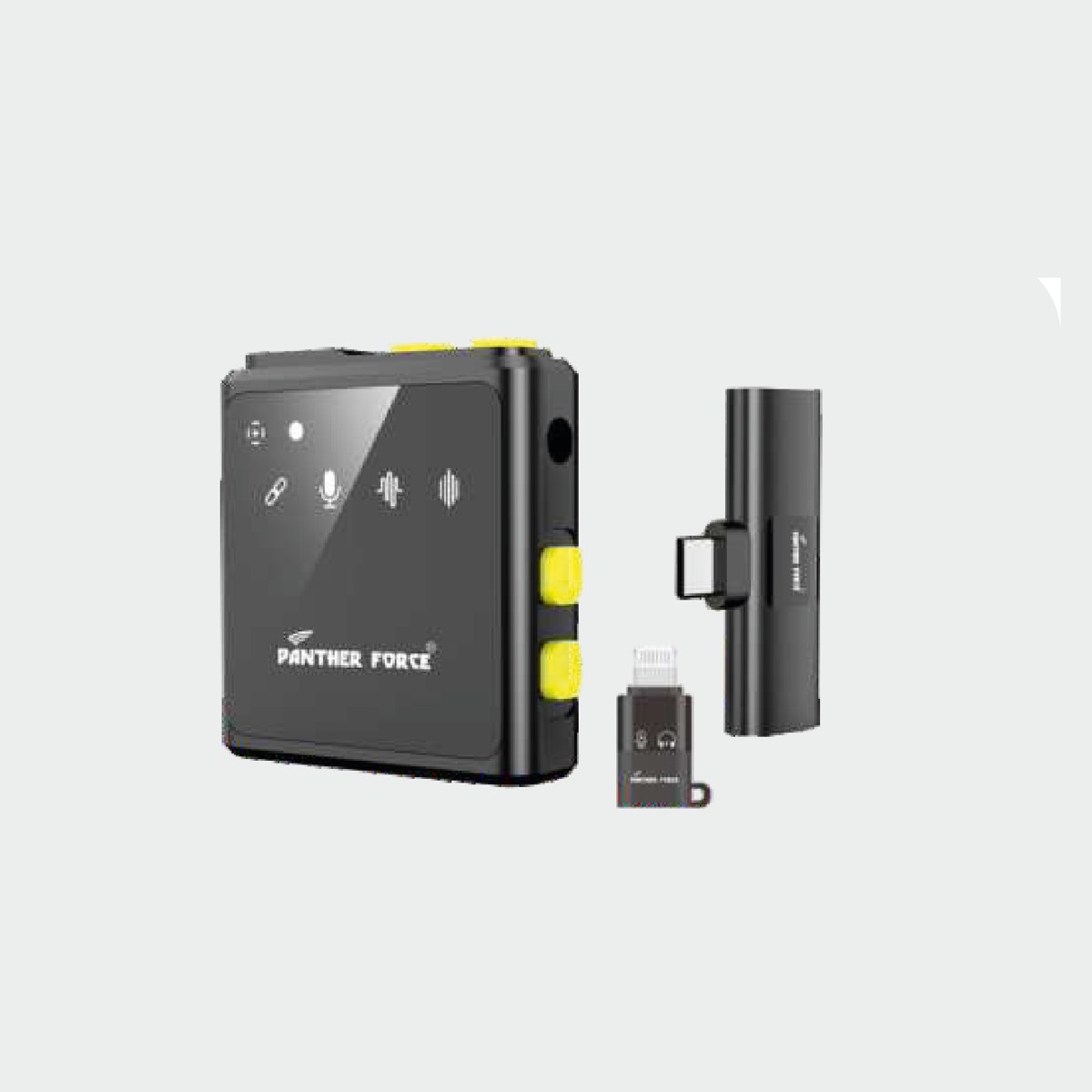 Panther Force 2-in-1 Wireless Collar Clip Microphone