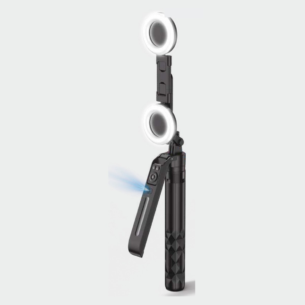 Signature Premium AI Bluetooth 360° Tripod Gimbal with LED Light