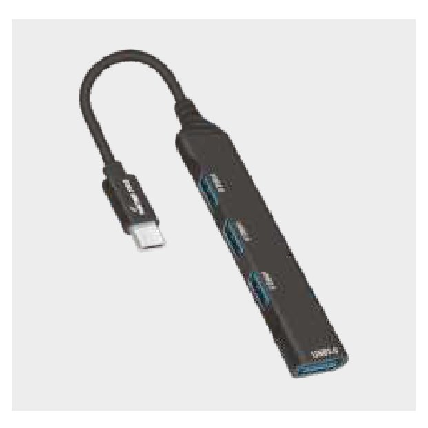 Panther Force 3-in-1 USB-C Hub Multifunctional Extender