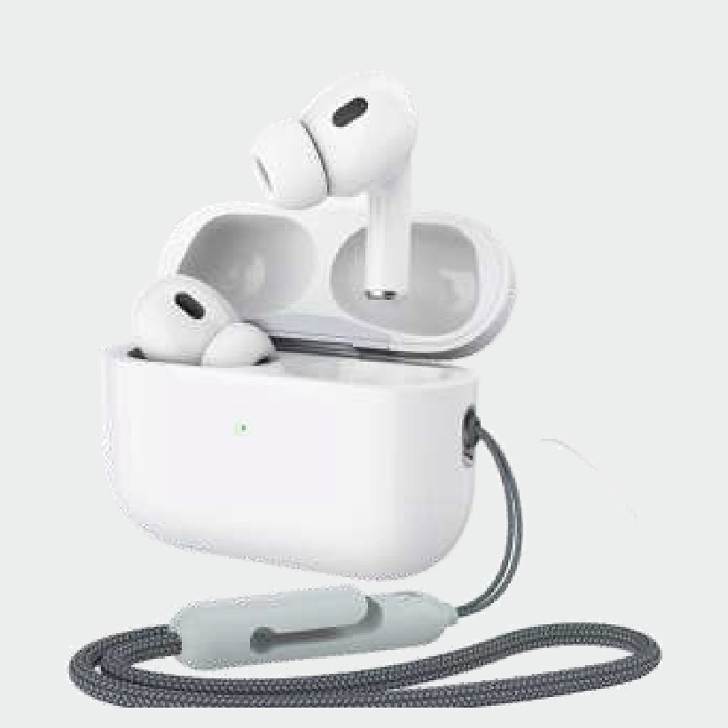 Celebrat T500-ANC Noise Cancelling Wireless Earbuds with Lanyard