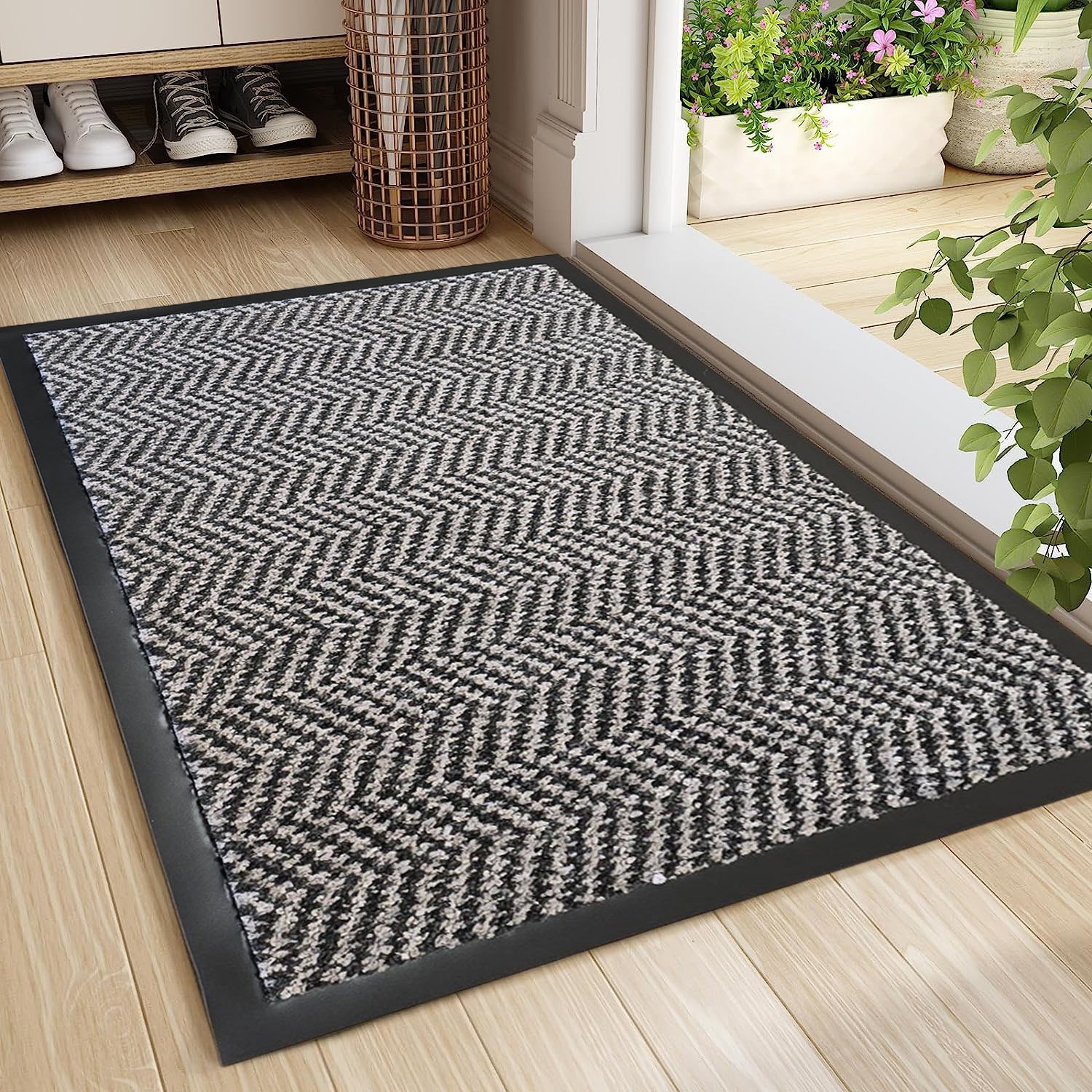 Richmond Herringbone 65 Barrier Mat (Kitchen Rugs)